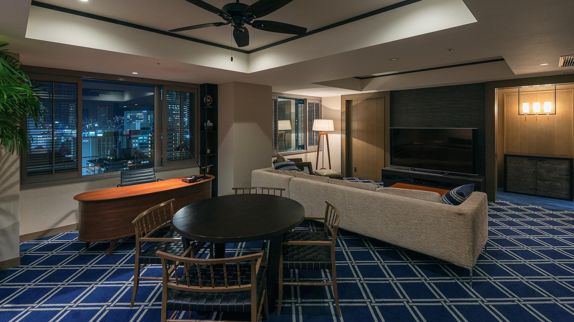 فندق أورينتال كوبه المظهر الخارجي الصورة A suite at the hotel
