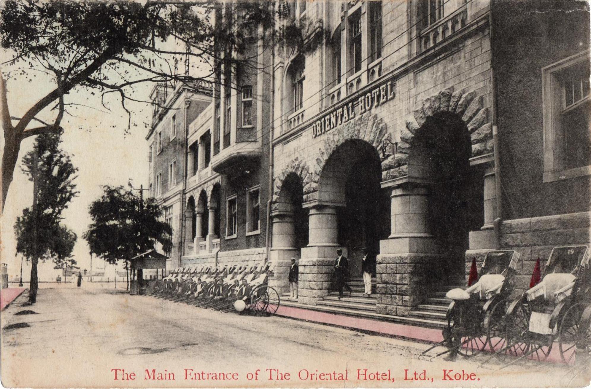 فندق أورينتال كوبه المظهر الخارجي الصورة Oriental Hotel, Kobe, 1910s